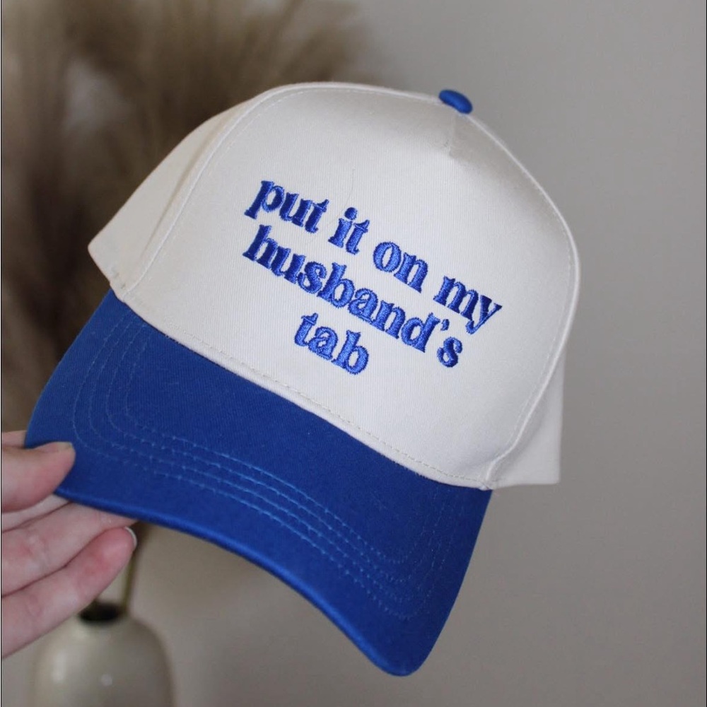 David and Young Blue and White Cap